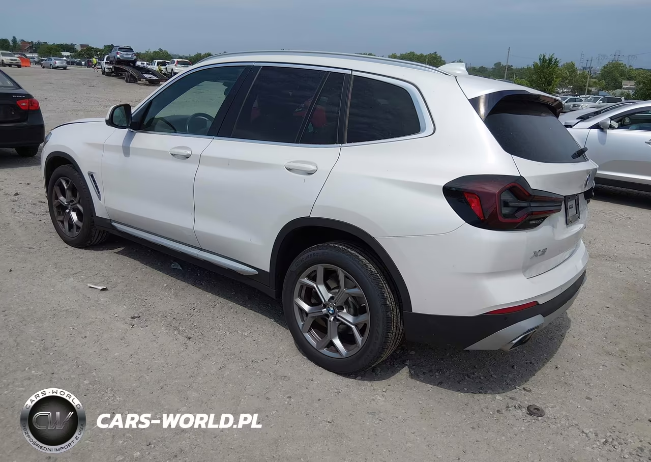 2022 BMW X3 xDrive30I VIN:5UX53DP01N9L25672 - 3