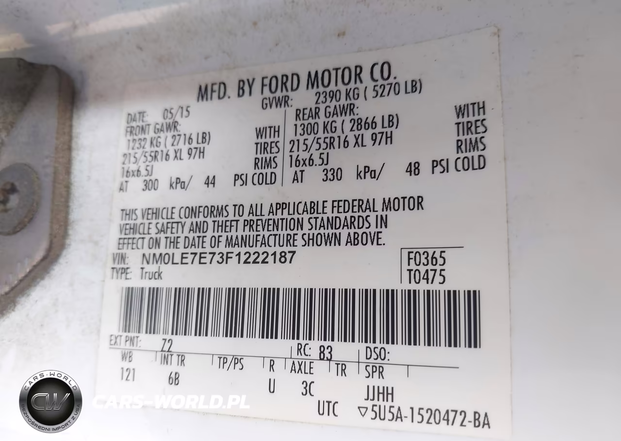 2015 Ford Transit Connect Xl VIN:NM0LE7E73F1222187 - 9