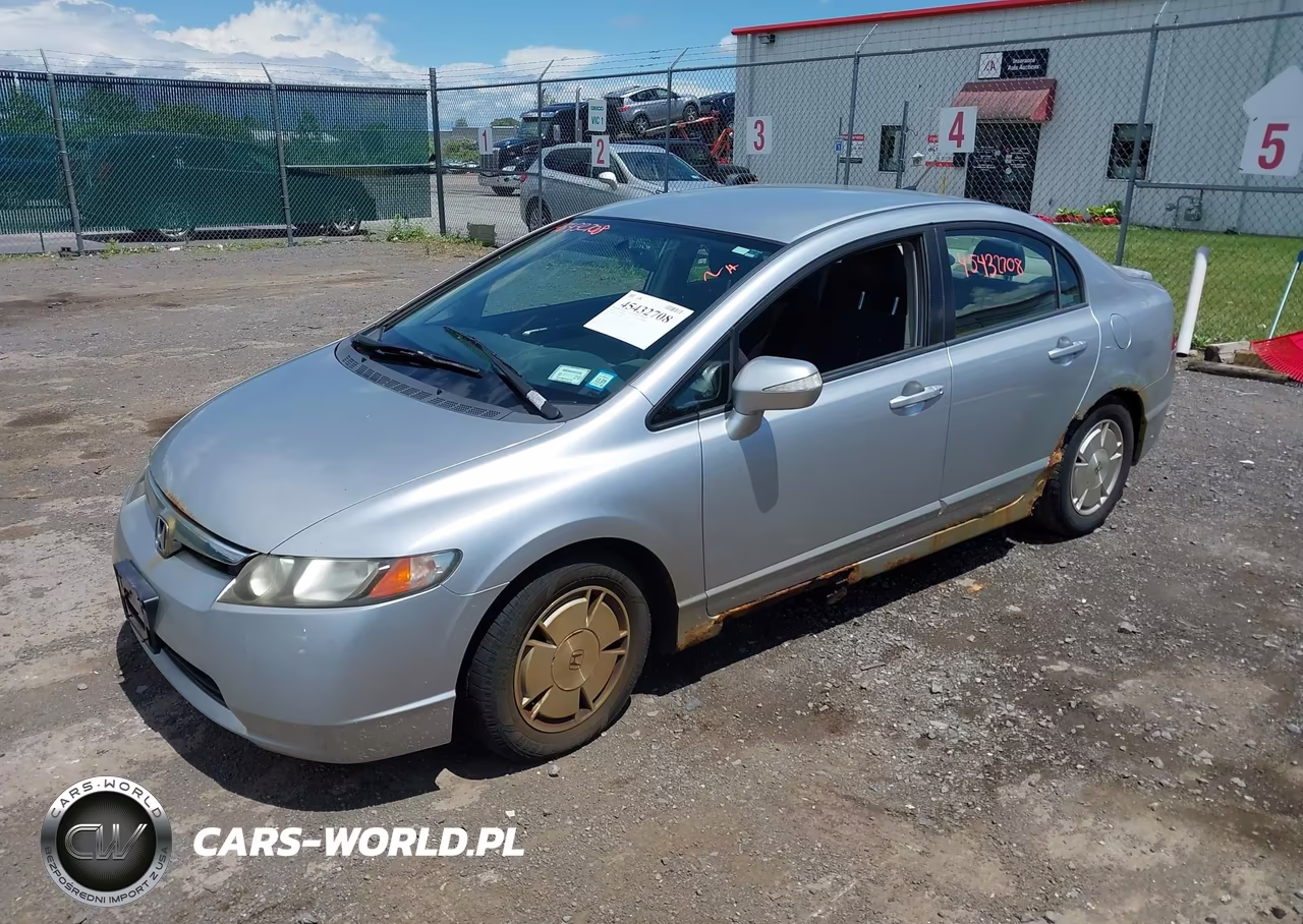 2008 Honda Civic Hybrid VIN:JHMFA36258S017781 - 2