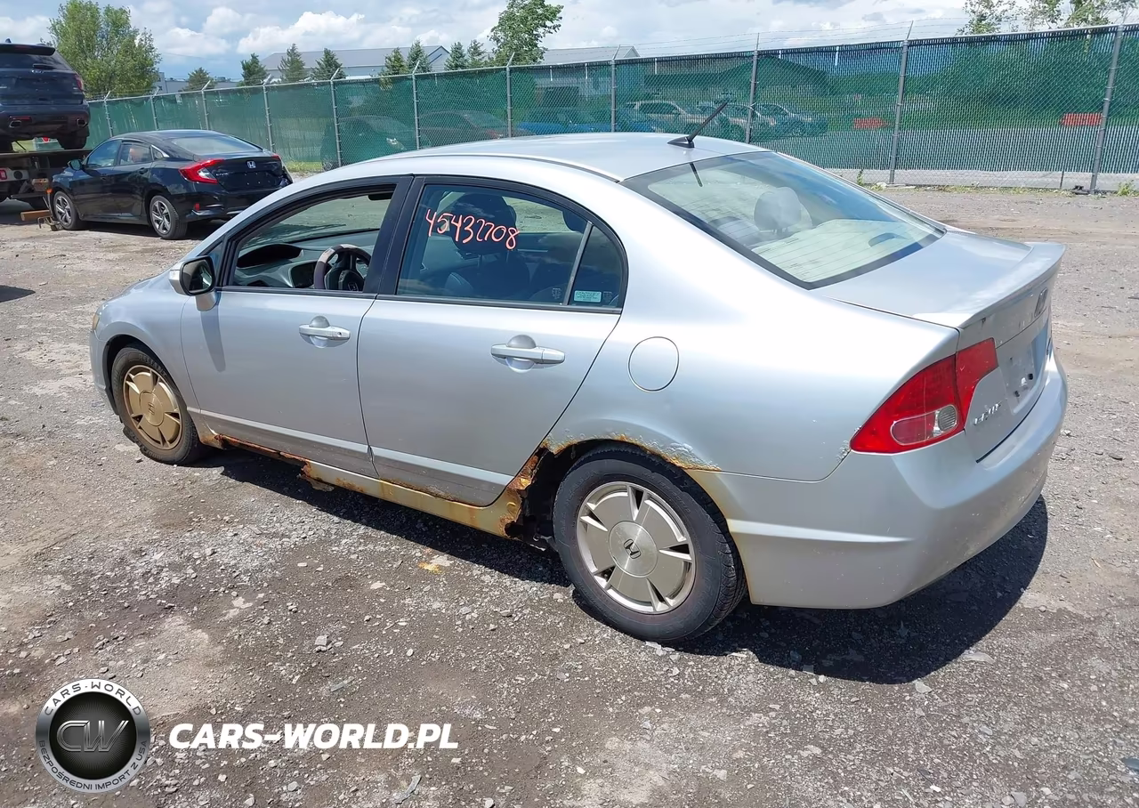 2008 Honda Civic Hybrid VIN:JHMFA36258S017781 - 3