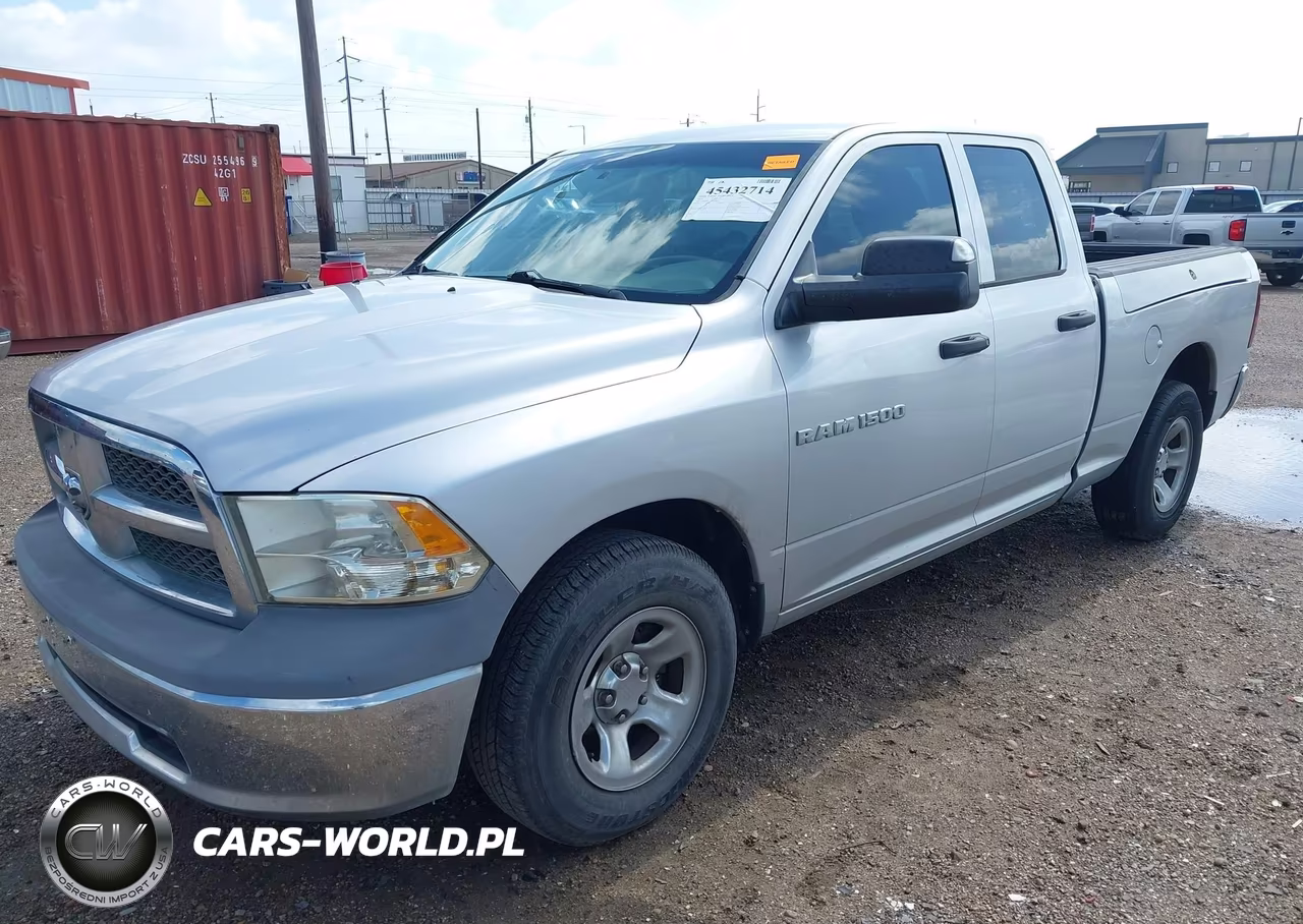 2012 Ram 1500 Tradesman VIN:1C6RD6FP2CS242405 - 2