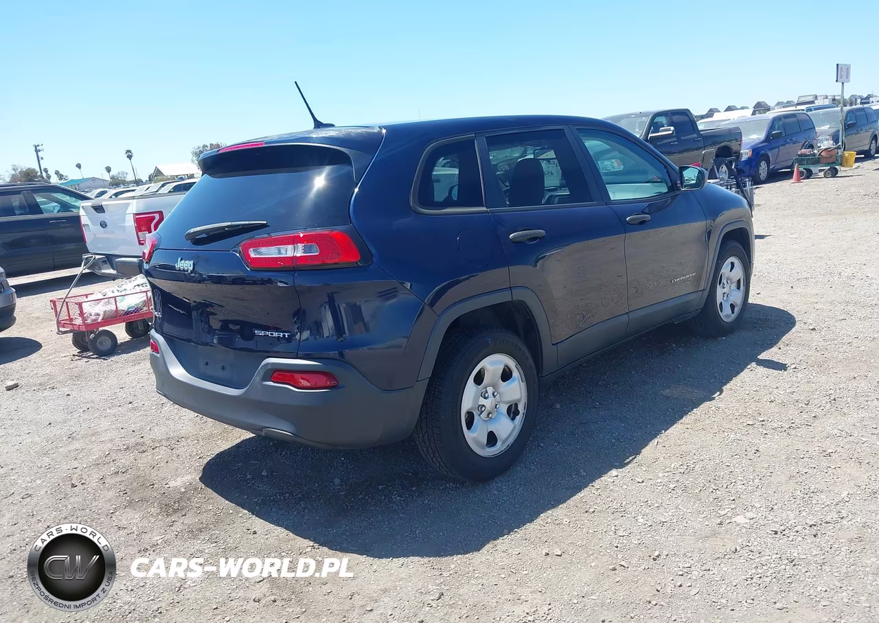 2016 Jeep Cherokee Sport VIN:1C4PJMABXGW337382 - 4
