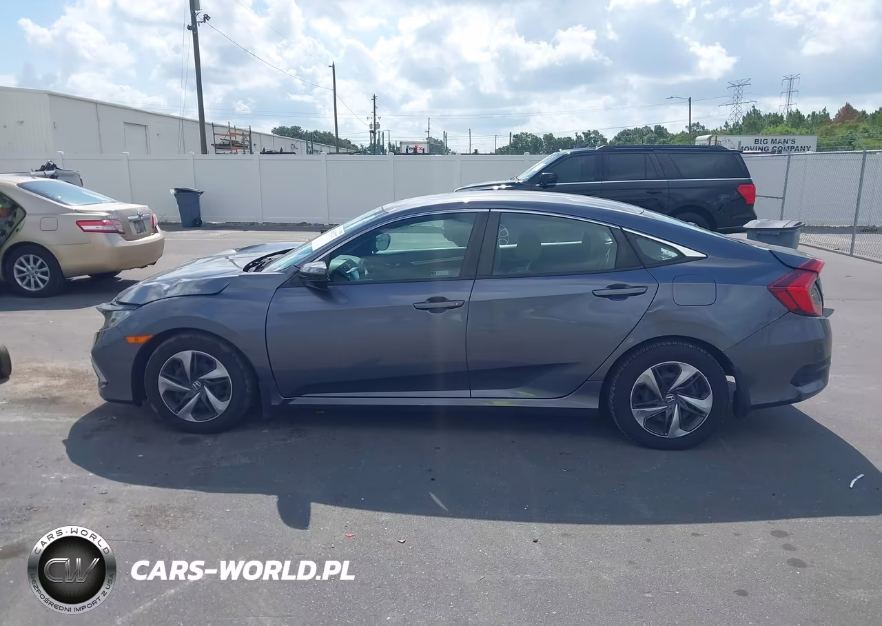 2020 Honda Civic Lx VIN:2HGFC2F64LH505310 - 14