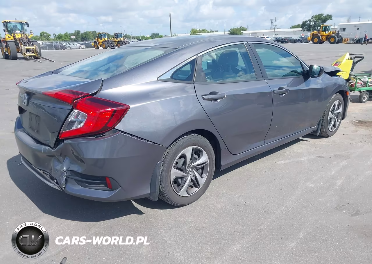 2020 Honda Civic Lx VIN:2HGFC2F64LH505310 - 4