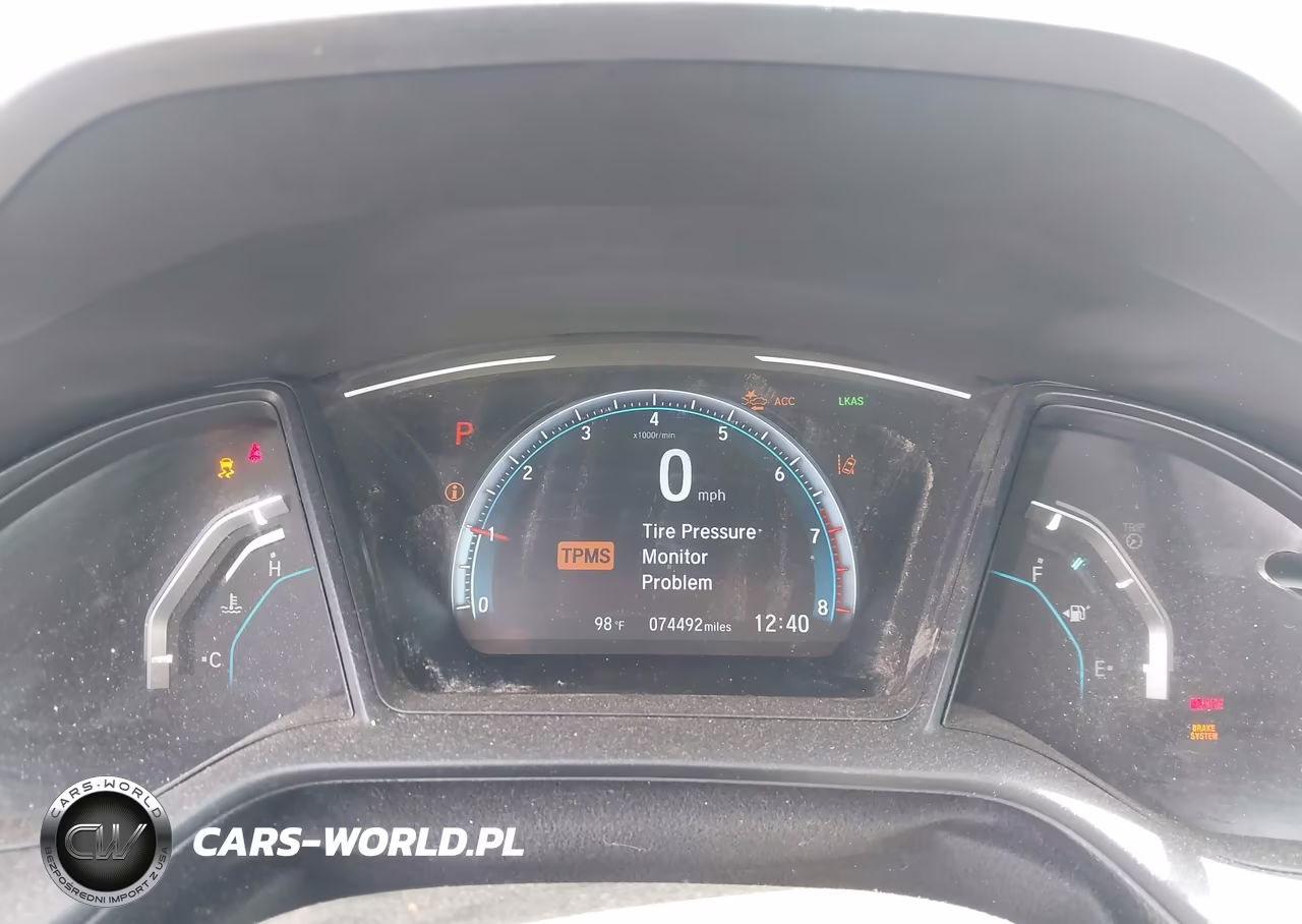 2020 Honda Civic Lx VIN:2HGFC2F64LH505310 - 7