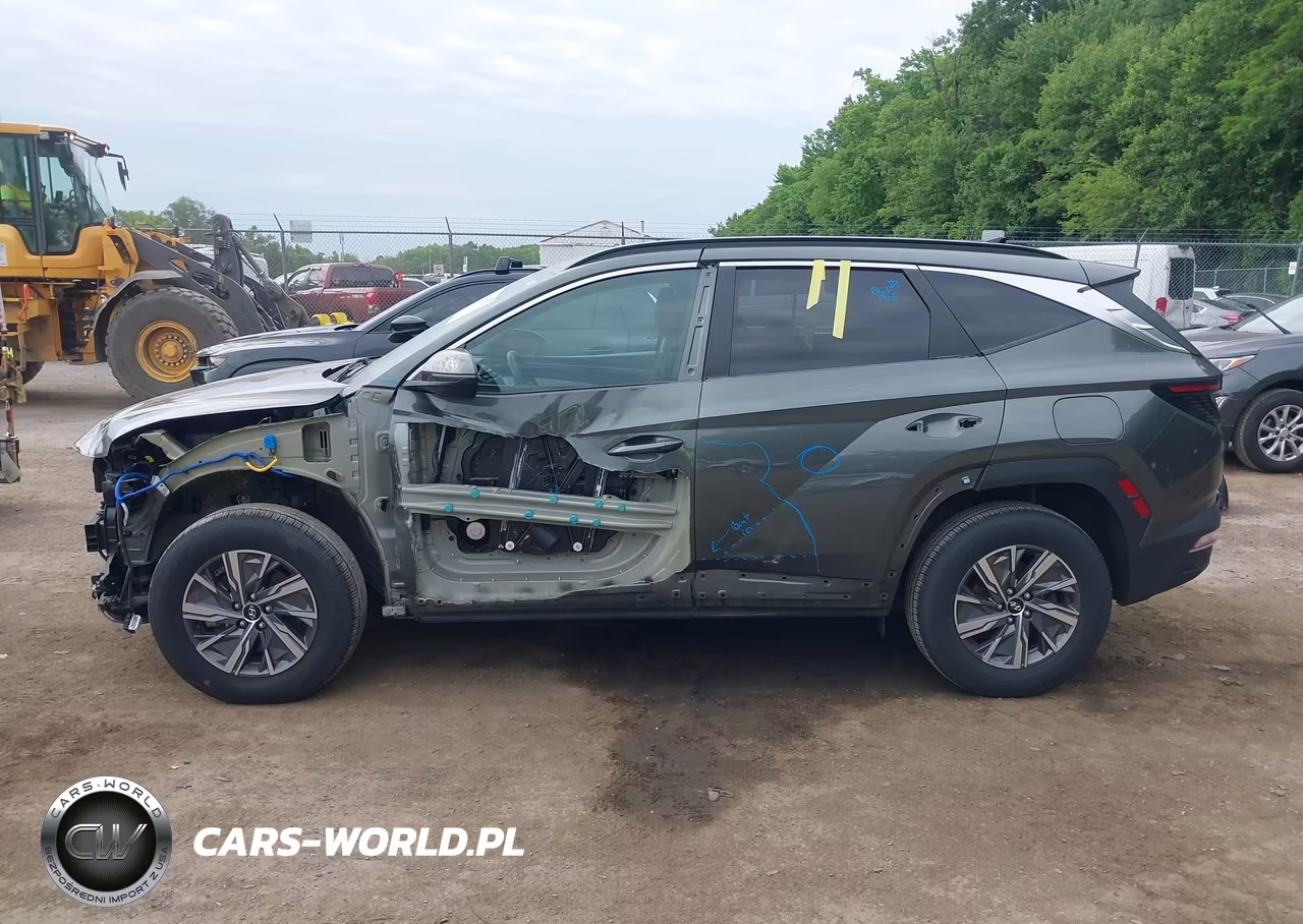 2022 Hyundai Tucson Hybrid Blue VIN:KM8JBCA17NU030731 - 15