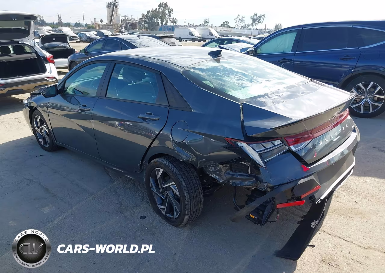 2025 Hyundai Elantra Hybrid Sel Sport VIN:KMHLM4DJ3SU151286 - 3