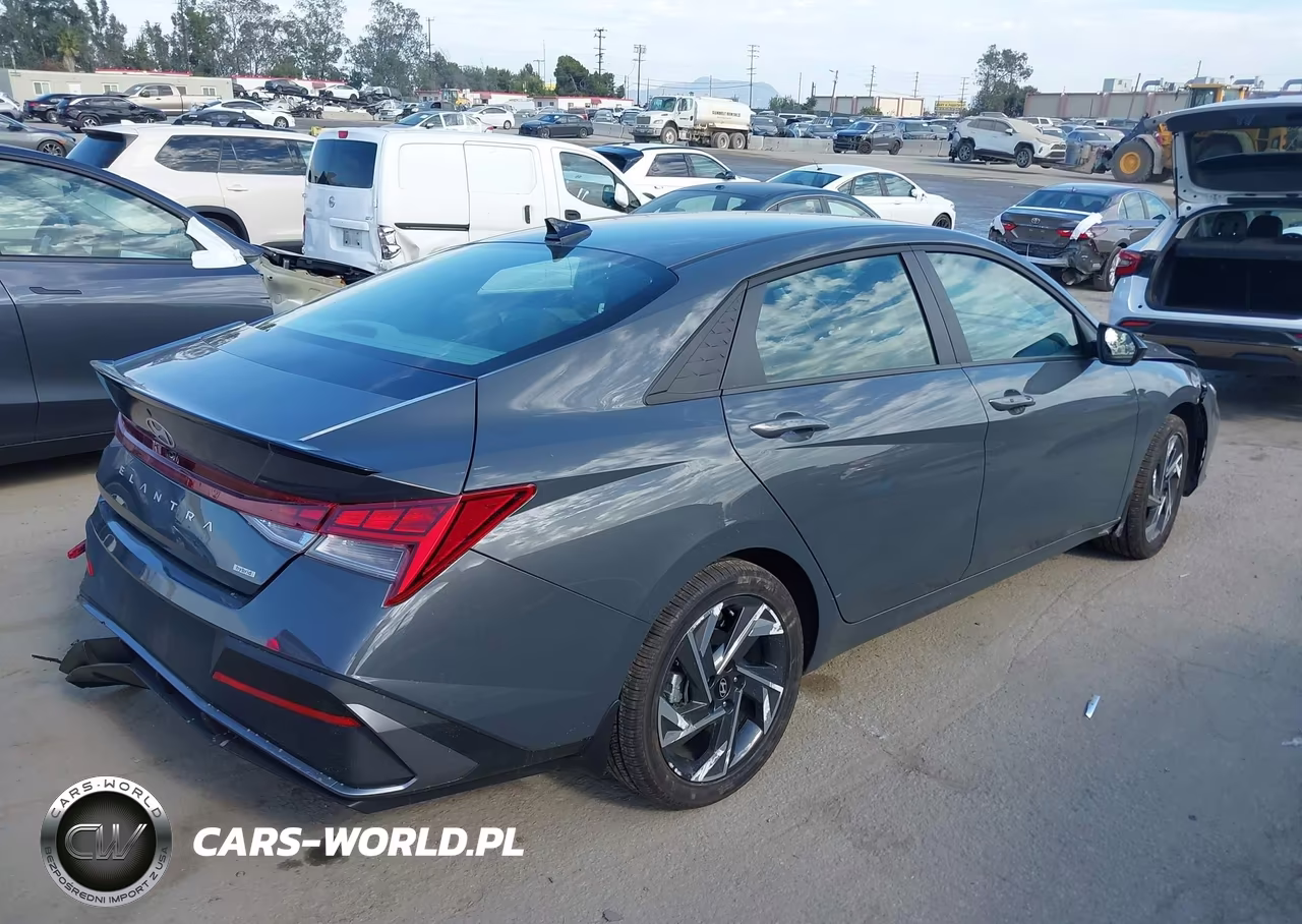 2025 Hyundai Elantra Hybrid Sel Sport VIN:KMHLM4DJ3SU151286 - 4