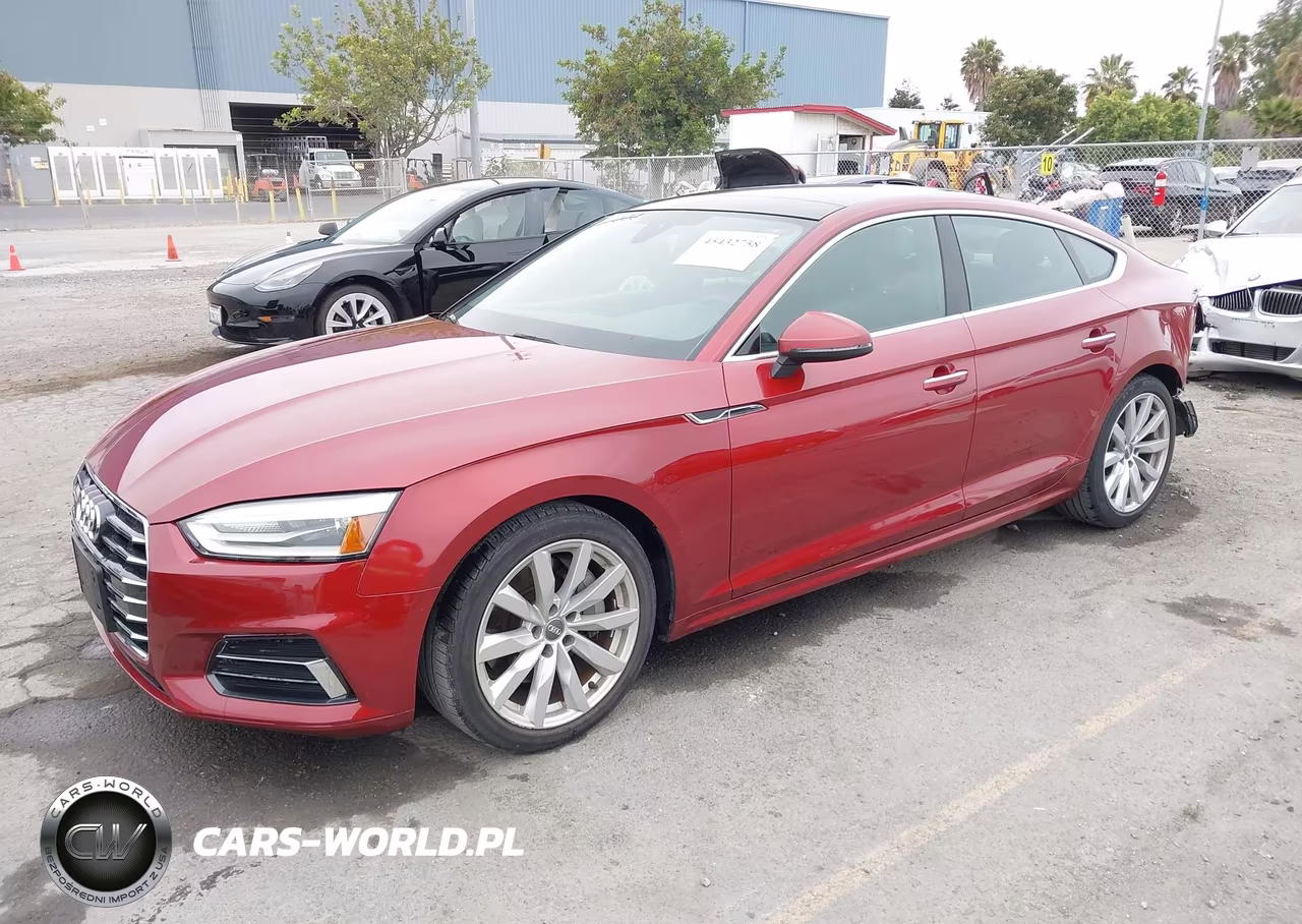 2018 Audi A5 2.0T Premium VIN:WAUANCF50JA046317 - 2