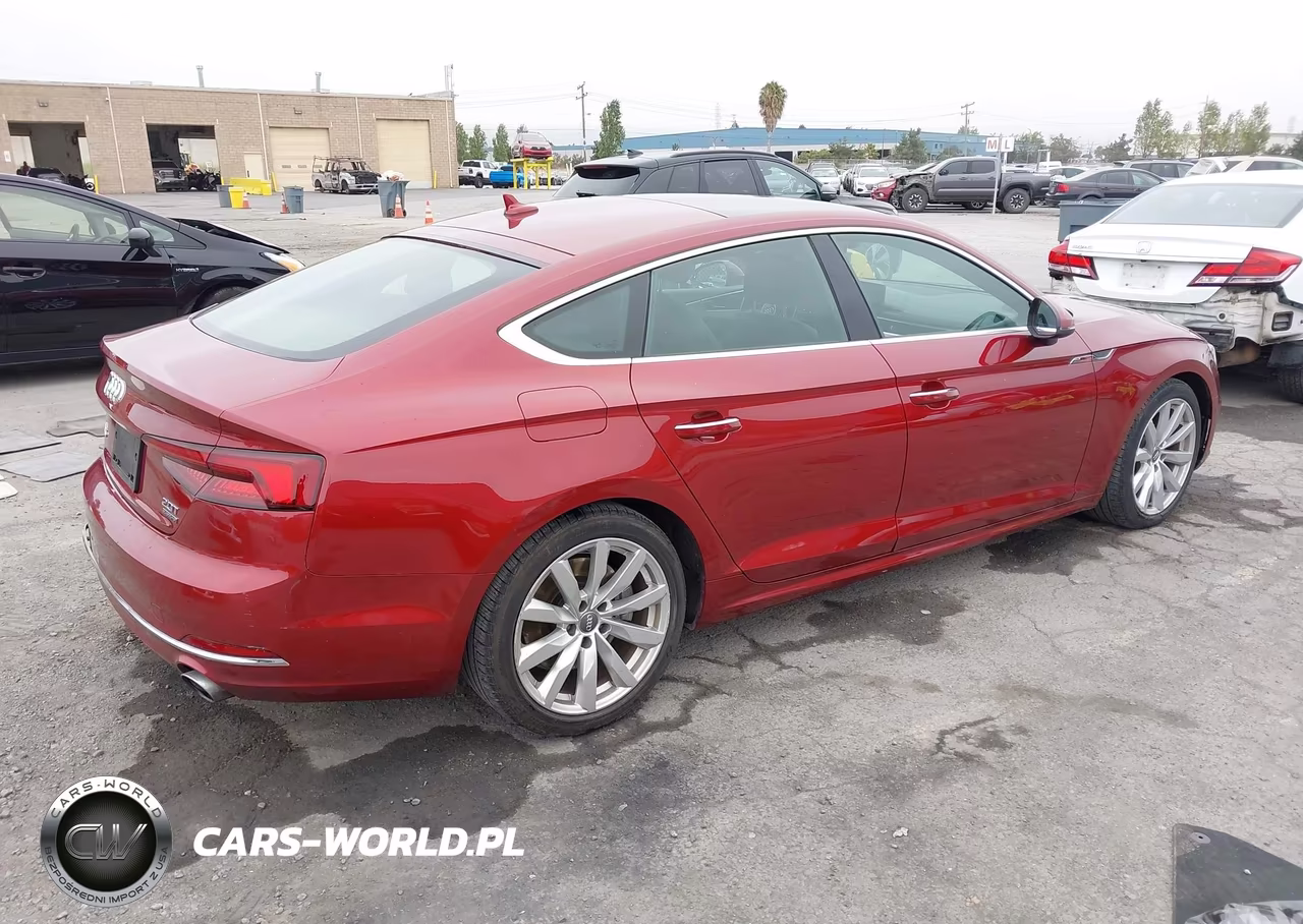 2018 Audi A5 2.0T Premium VIN:WAUANCF50JA046317 - 4