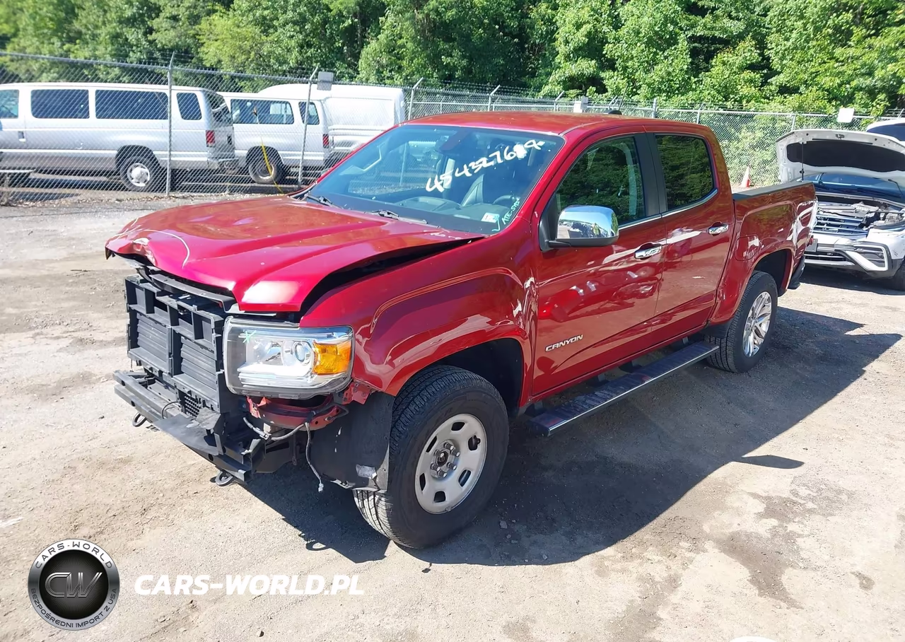 2015 GMC Canyon Slt VIN:1GTG6CE38F1254821 - 2