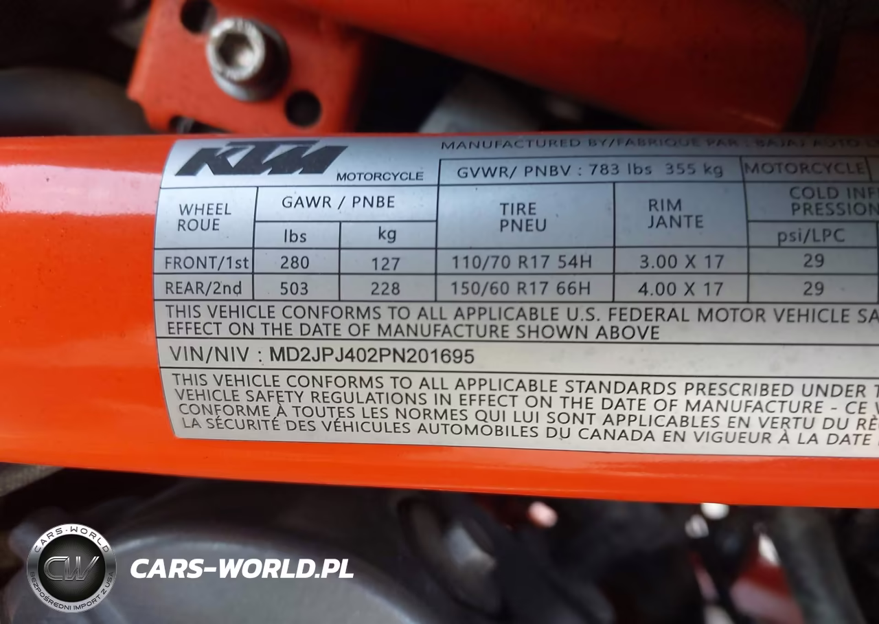 2023 Ktm 390 Duke VIN:MD2JPJ402PN201695 - 10