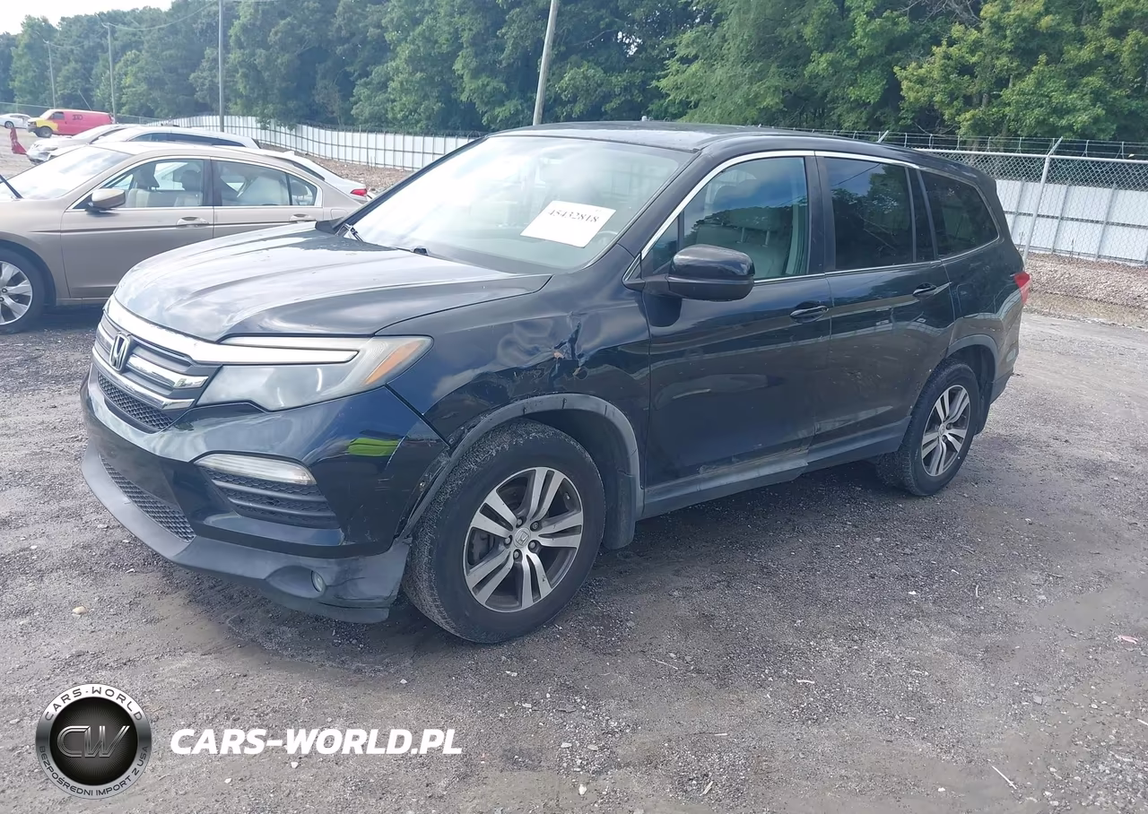 2016 Honda Pilot Ex-L VIN:5FNYF5H57GB017730 - 2