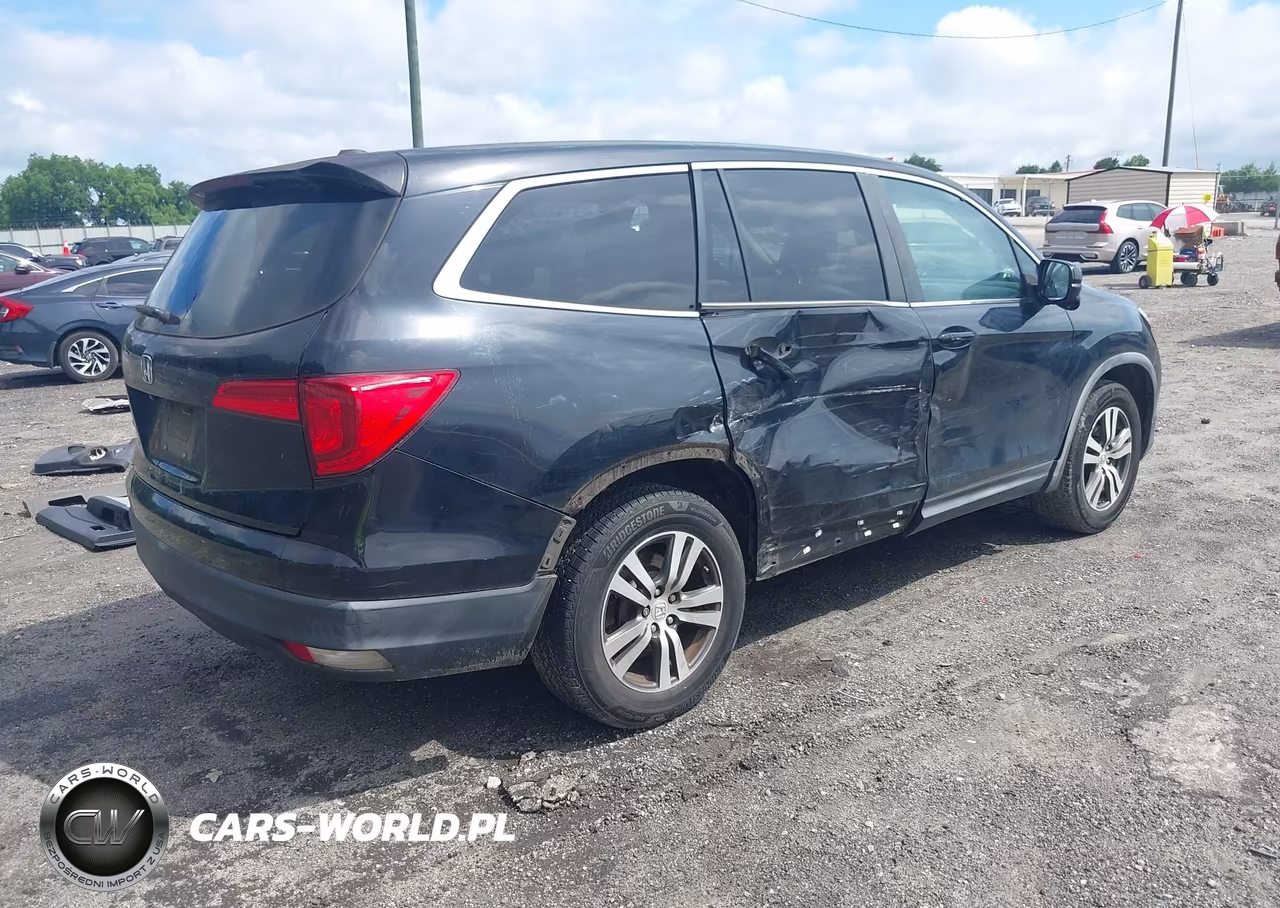 2016 Honda Pilot Ex-L VIN:5FNYF5H57GB017730 - 4