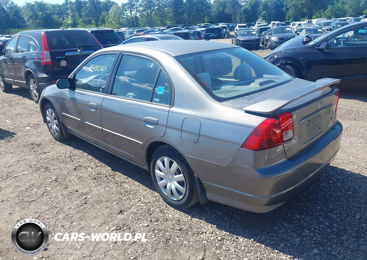 2004 Honda Civic Lx VIN:2HGES16574H524371 - 3