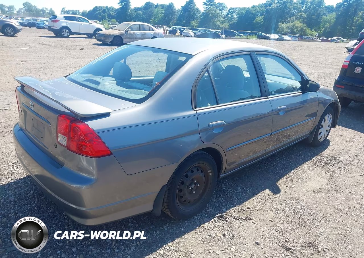 2004 Honda Civic Lx VIN:2HGES16574H524371 - 4
