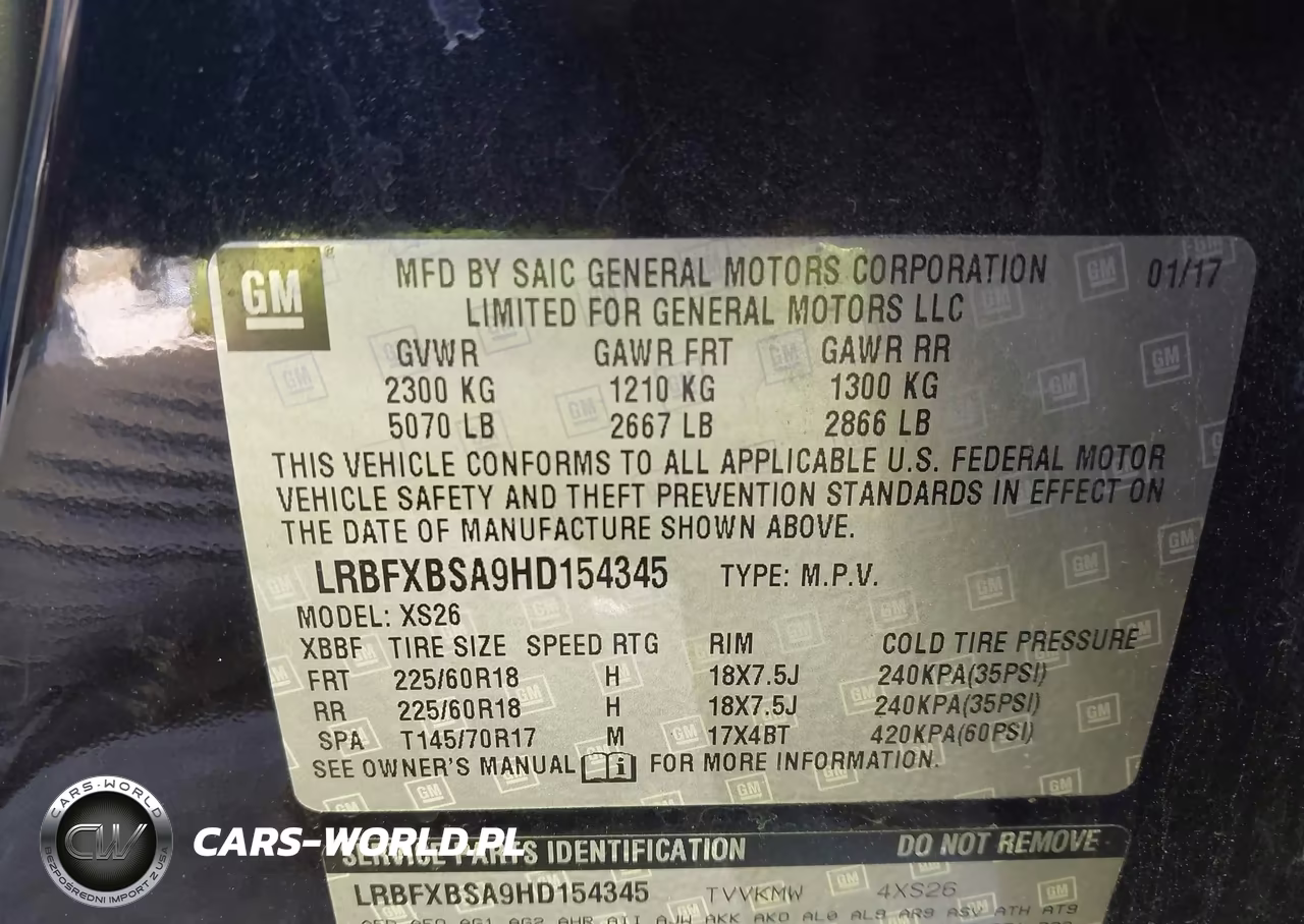 2017 Buick Envision Essence VIN:LRBFXBSA9HD154345 - 9