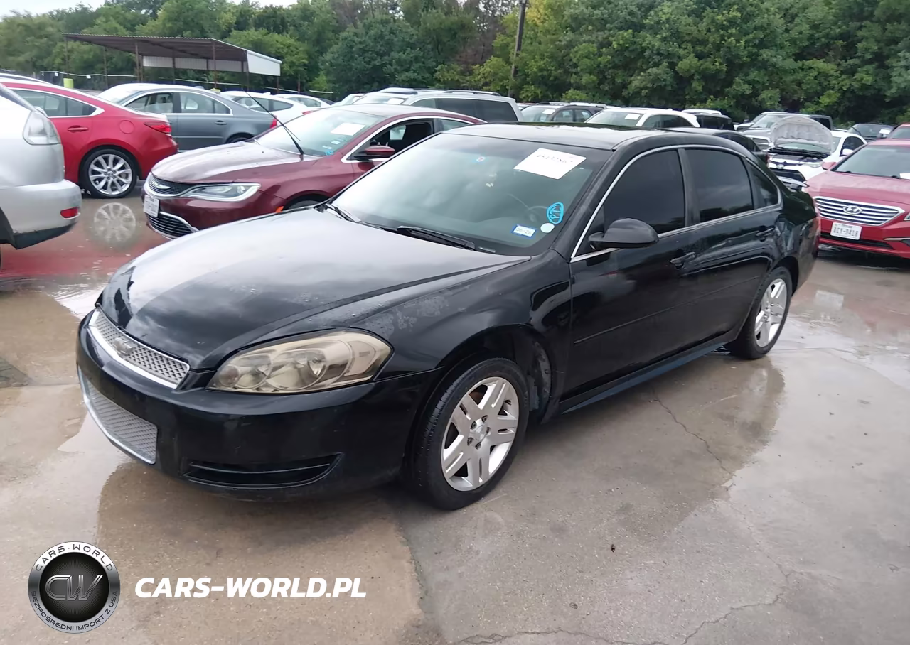 2013 Chevrolet Impala Lt VIN:2G1WG5E37D1134688 - 2