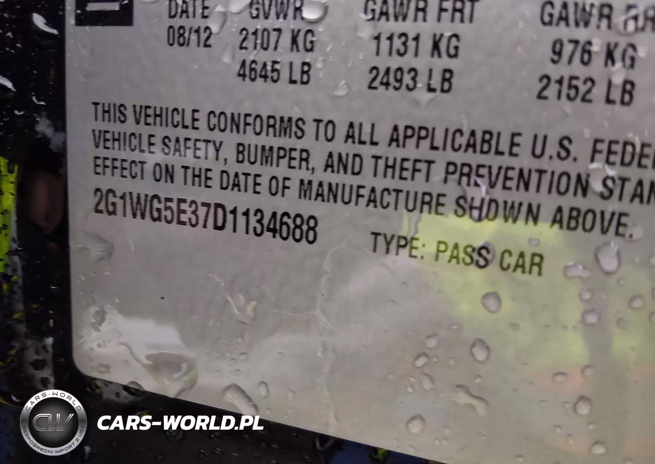 2013 Chevrolet Impala Lt VIN:2G1WG5E37D1134688 - 9