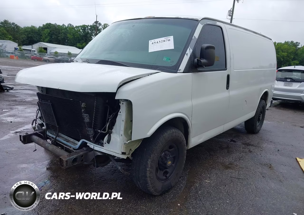 2011 Chevrolet Express 2500 Work Van VIN:1GCWGFCA8B1174828 - 2