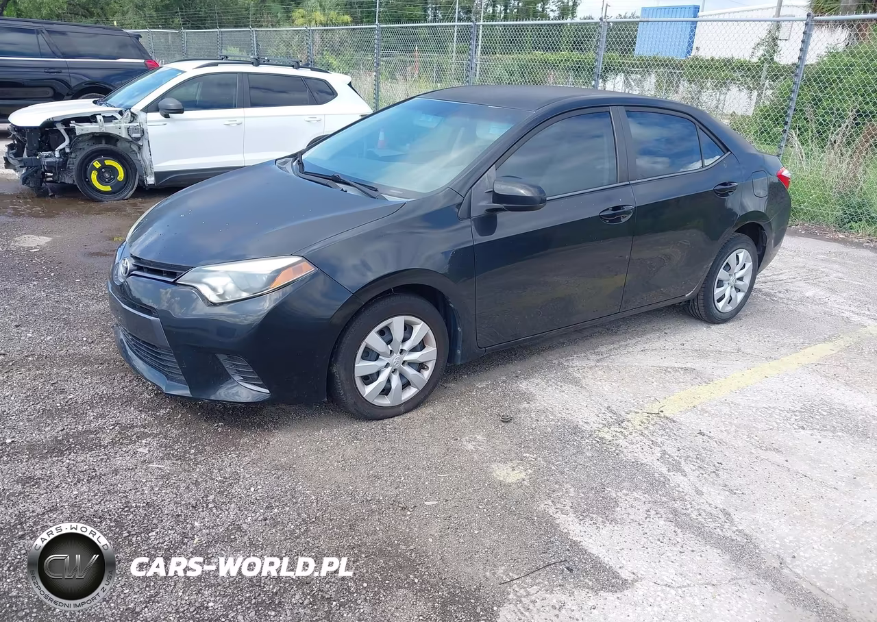 2015 Toyota Corolla Le VIN:2T1BURHE3FC473407 - 2