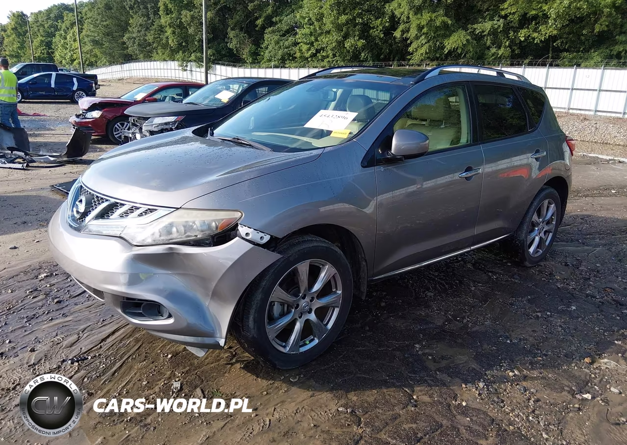 2012 Nissan Murano Le VIN:JN8AZ1MU4CW118751 - 2