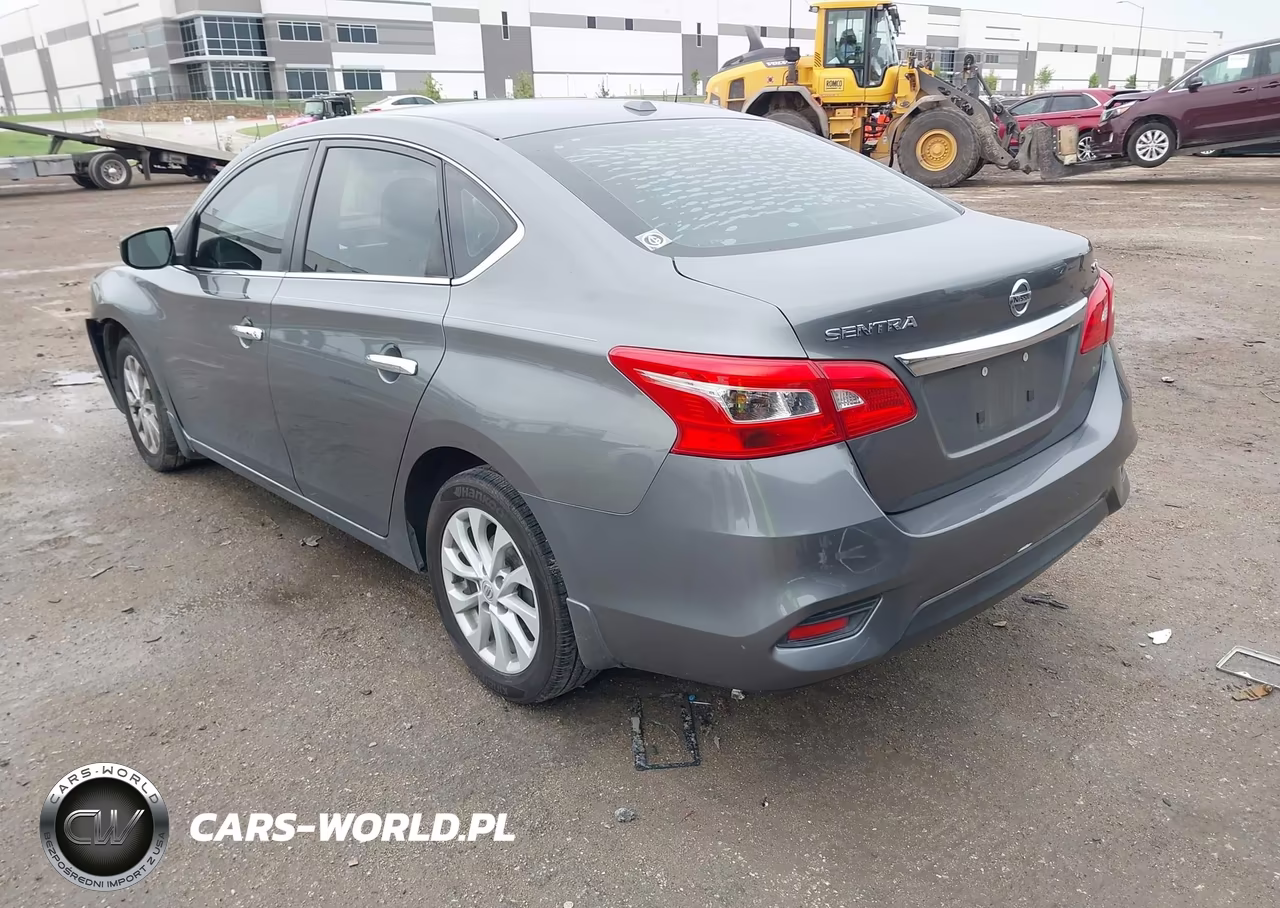 2019 Nissan Sentra Sv VIN:3N1AB7AP9KY229887 - 3