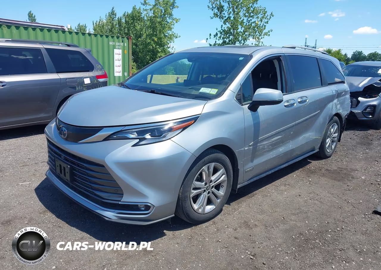 2021 Toyota Sienna Platinum VIN:5TDESKFC1MS013016 - 2