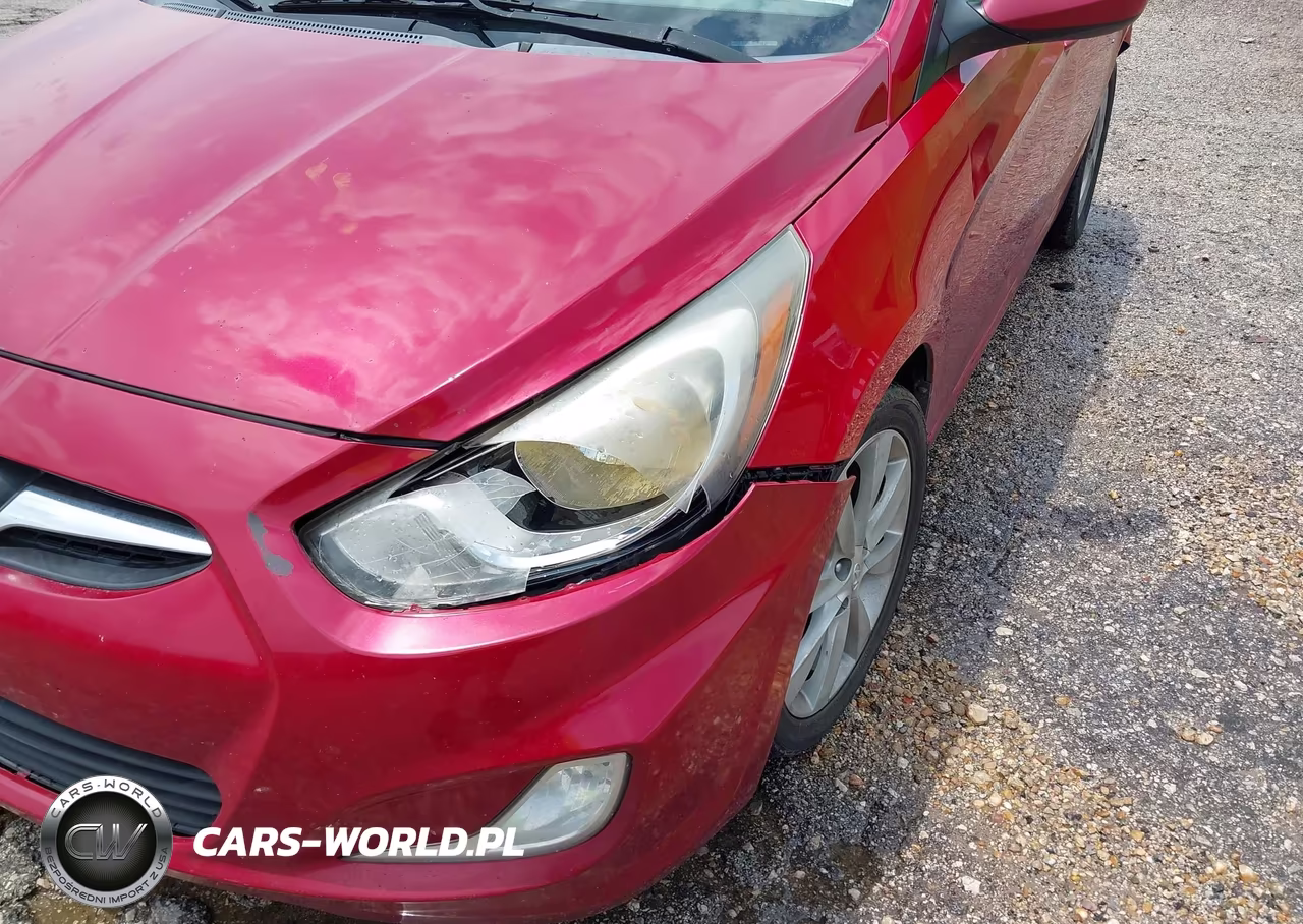 2012 Hyundai Accent Gls VIN:KMHCU4AE4CU263670 - 13