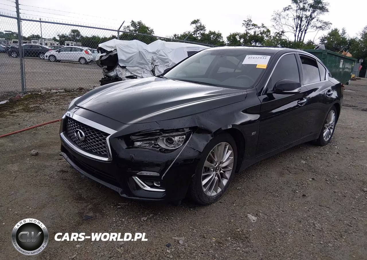 2019 Infiniti Q50 3.0T Luxe VIN:JN1EV7AR8KM558352 - 2