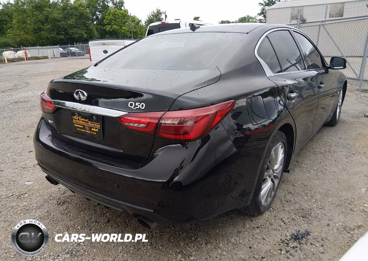 2019 Infiniti Q50 3.0T Luxe VIN:JN1EV7AR8KM558352 - 4