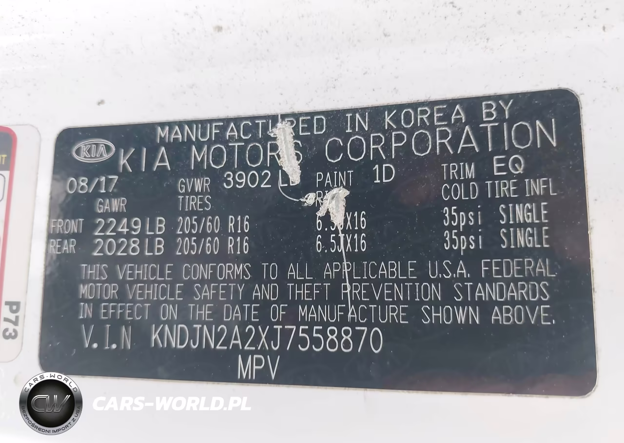 2018 Kia Soul VIN:KNDJN2A2XJ7558870 - 9