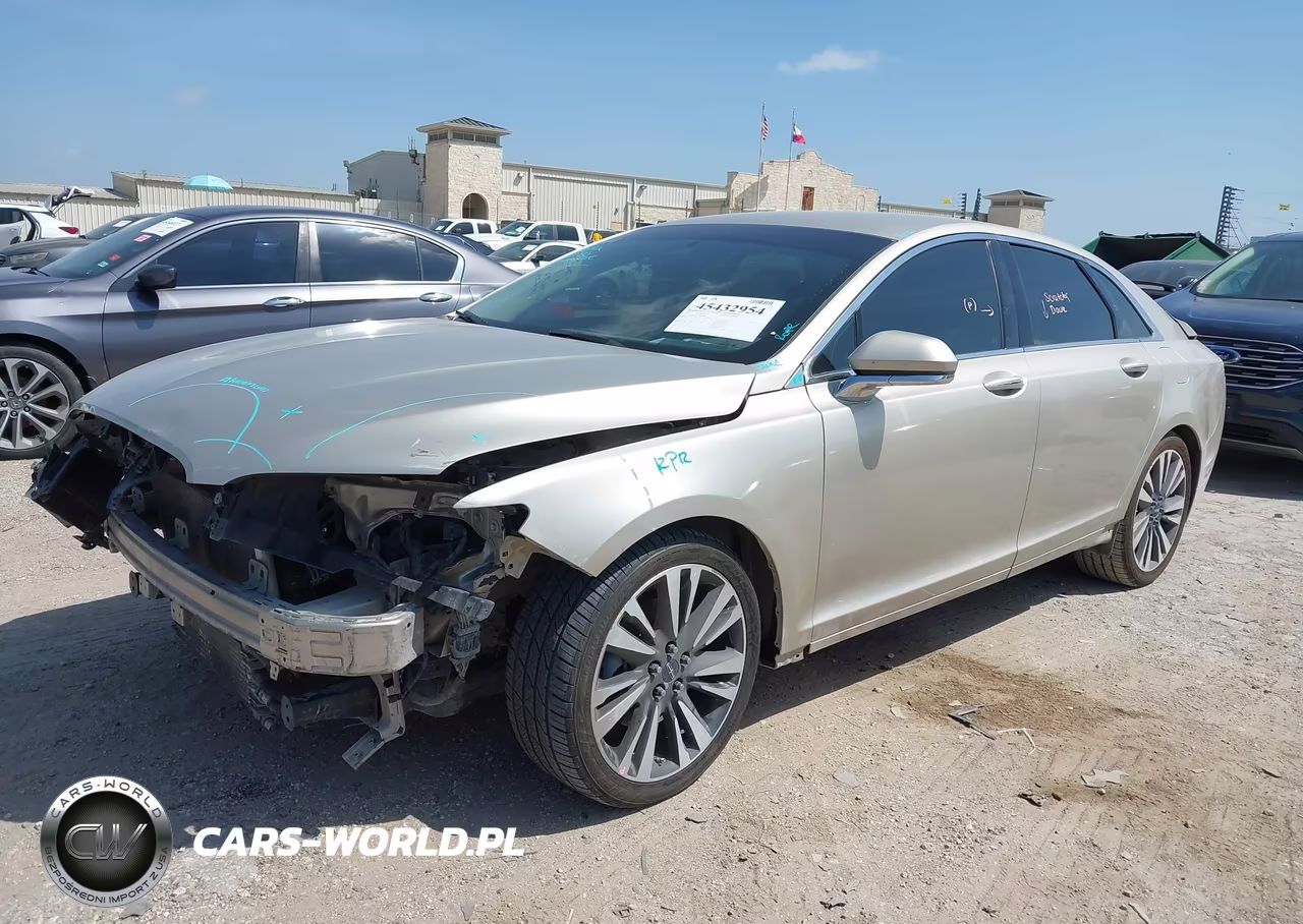 2017 Lincoln Mkz Hybrid Select VIN:3LN6L5LU2HR625052 - 2