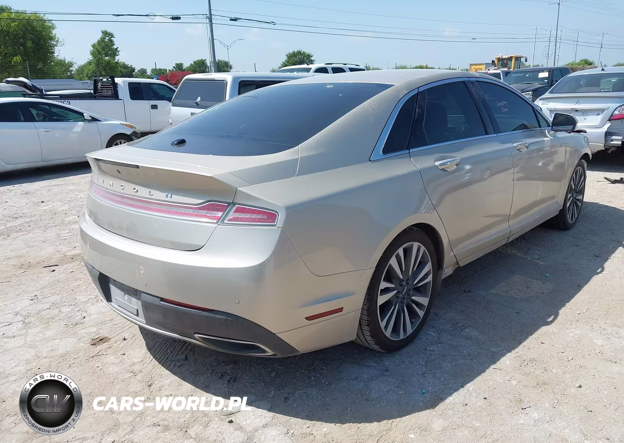2017 Lincoln Mkz Hybrid Select VIN:3LN6L5LU2HR625052 - 4