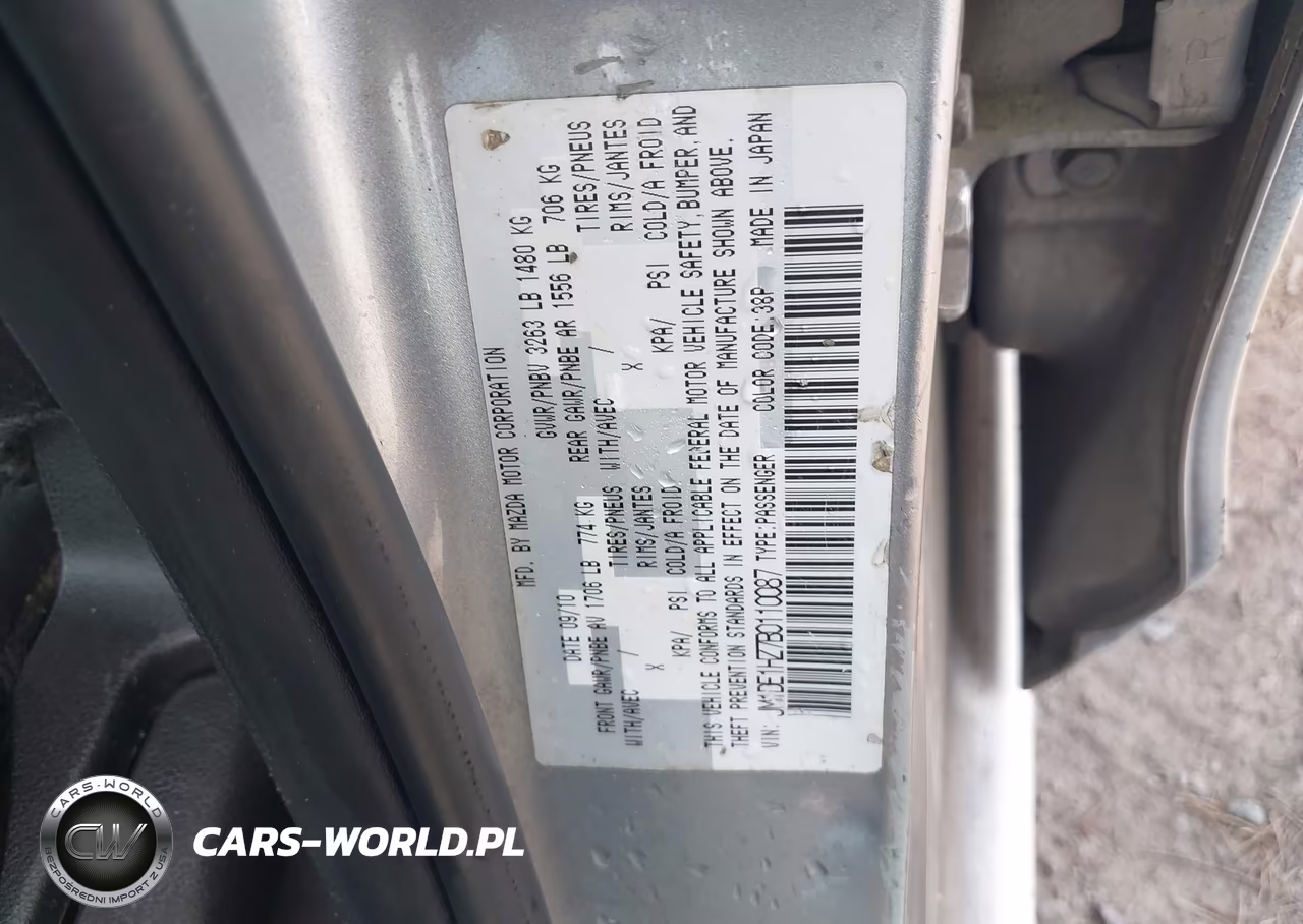 2011 Mazda Mazda2 Sport VIN:JM1DE1HZ7B0110087 - 9