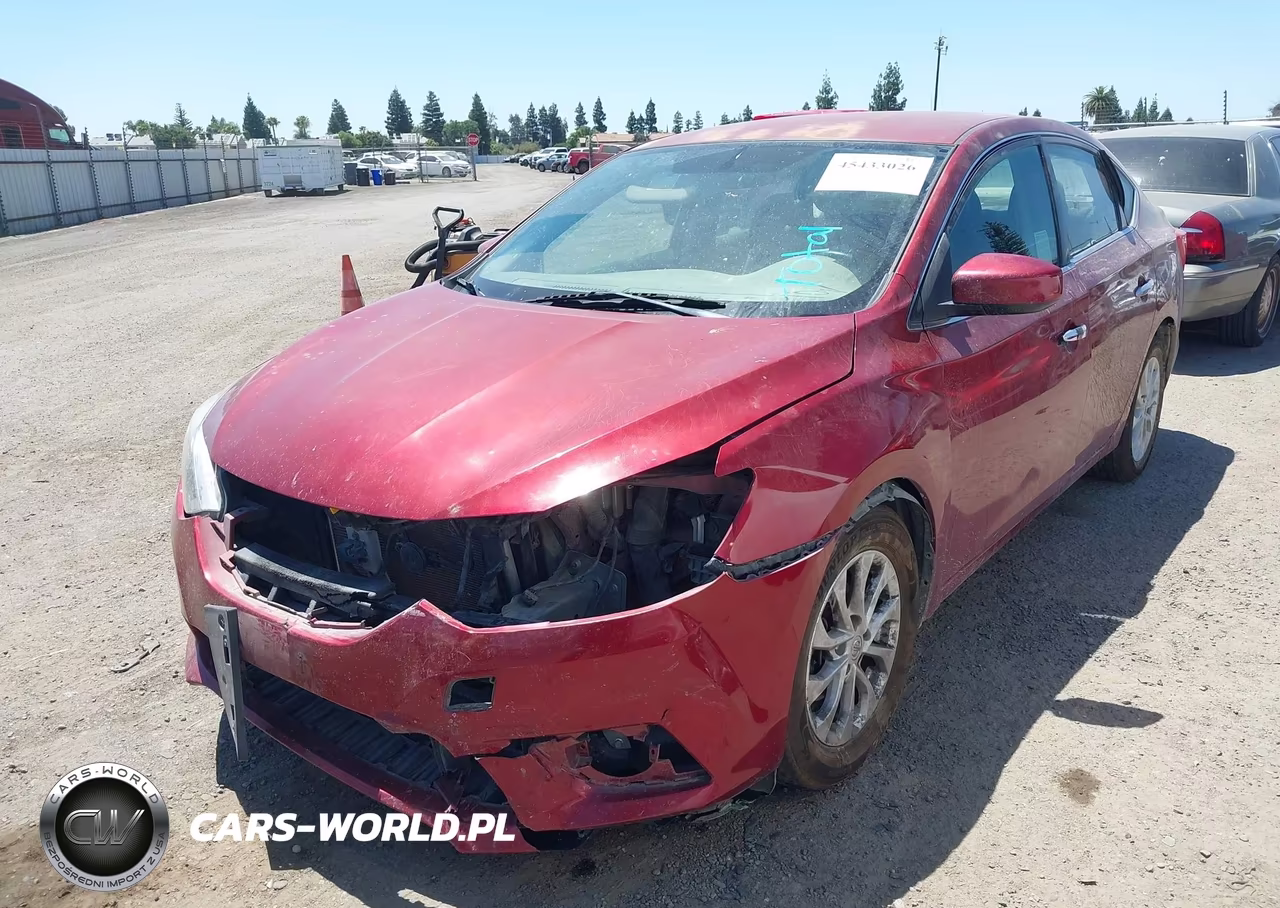 2019 Nissan Sentra Sv VIN:3N1AB7AP0KY262695 - 2