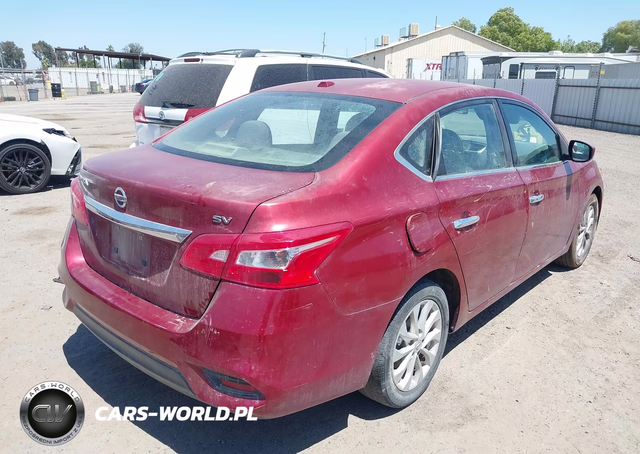 2019 Nissan Sentra Sv VIN:3N1AB7AP0KY262695 - 4