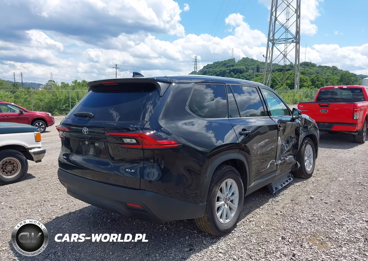 2025 Toyota Grand Highlander Hybrid Xle VIN:5TDACAB5XSS033999 - 4