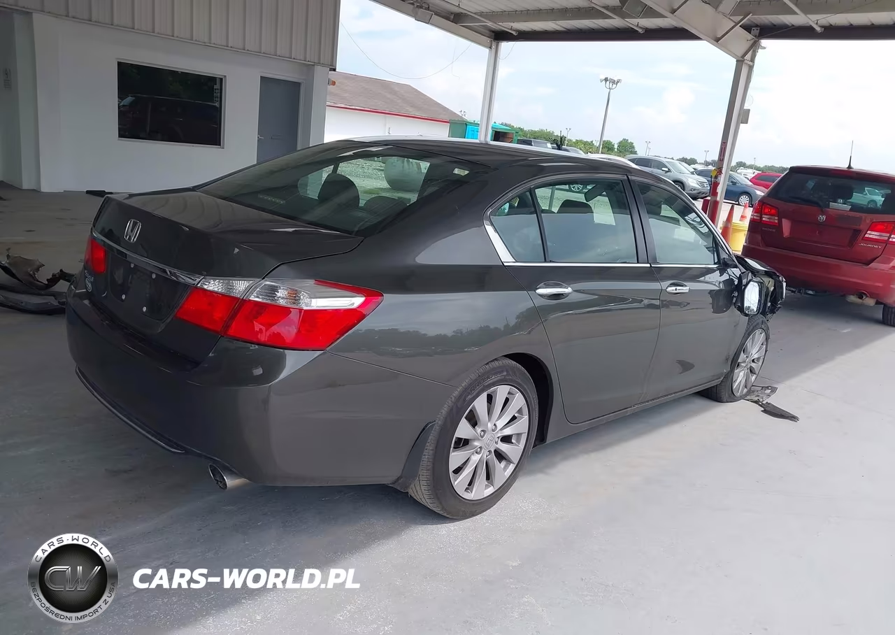 2014 Honda Accord Ex VIN:1HGCR2F72EA003455 - 4
