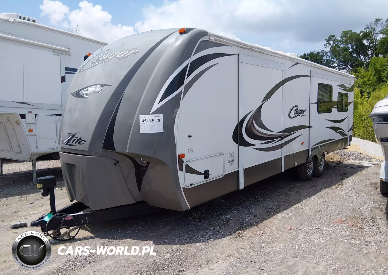 2013 Cougar Travel Trlr VIN:4YDT30R24DV507689 - 2