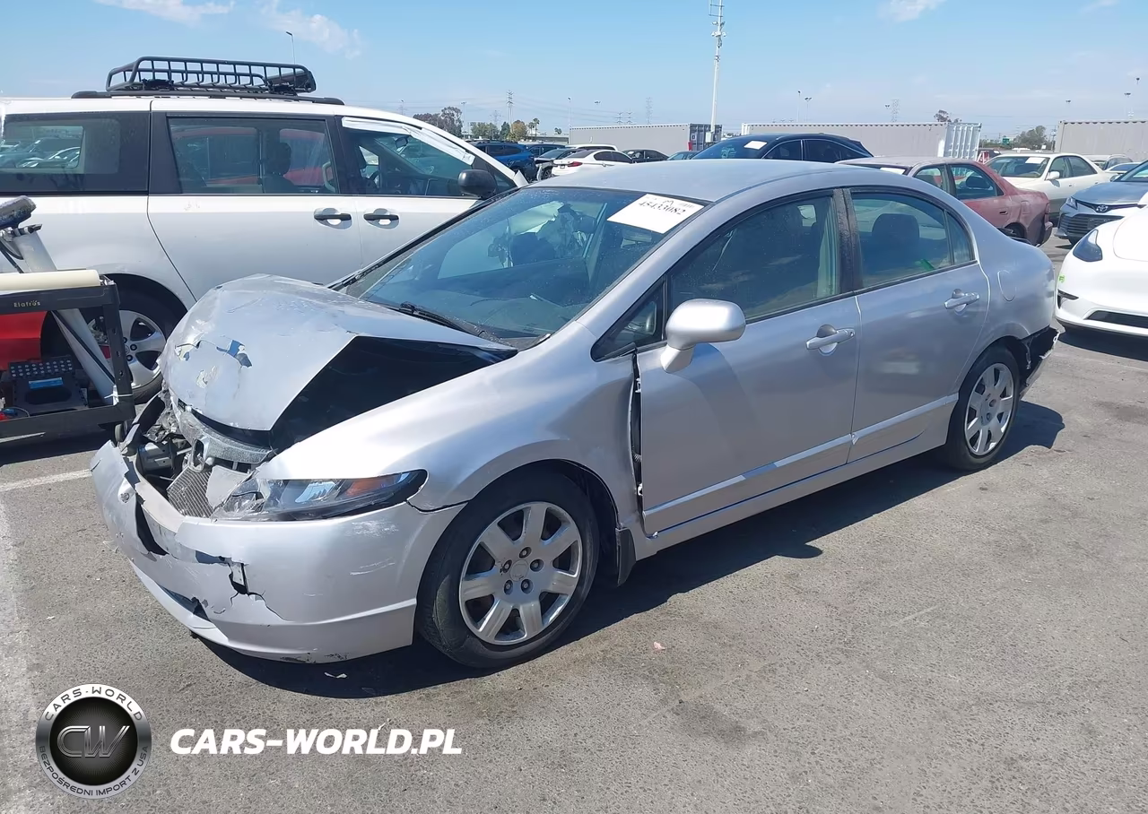 2007 Honda Civic Lx VIN:2HGFA16597H313992 - 2