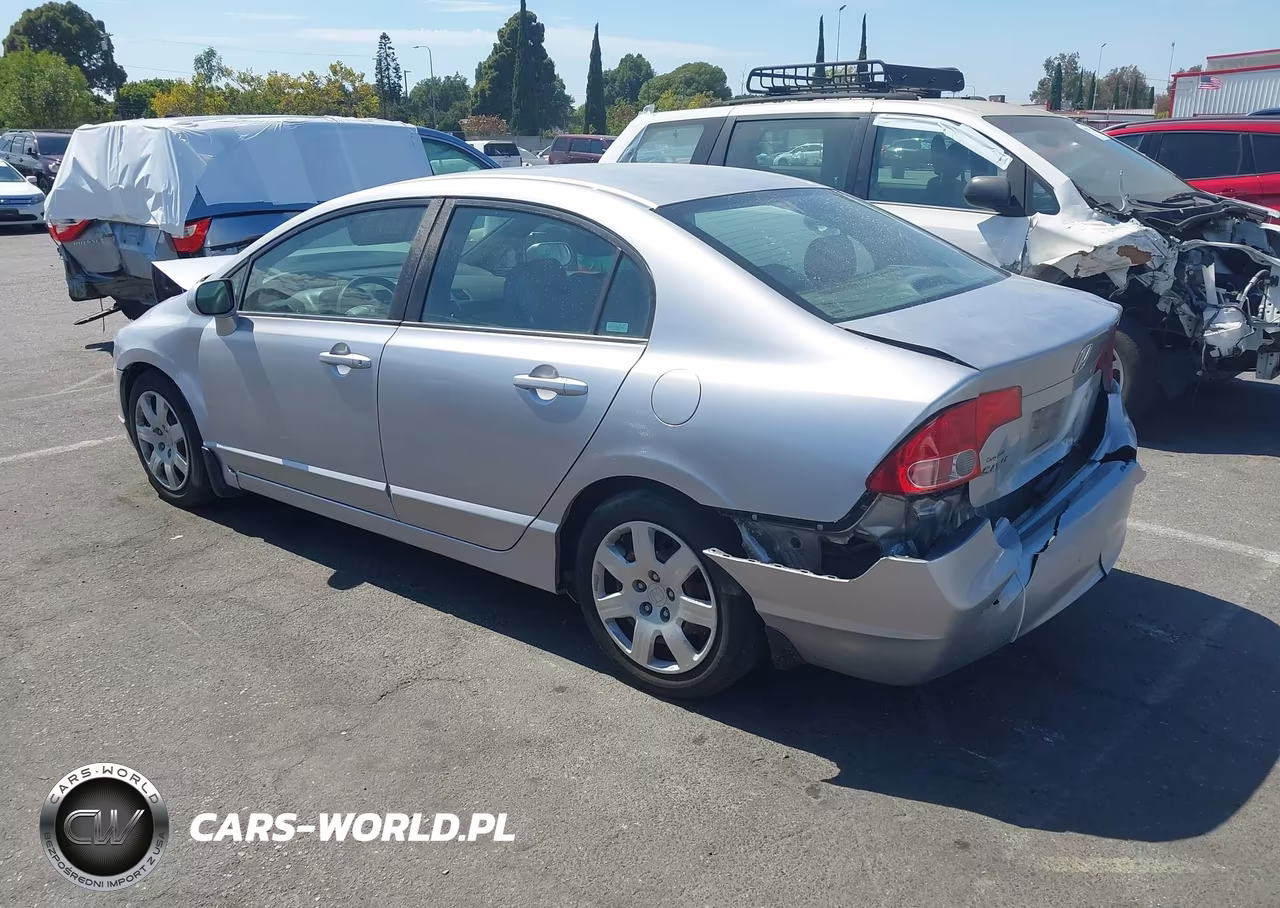 2007 Honda Civic Lx VIN:2HGFA16597H313992 - 3