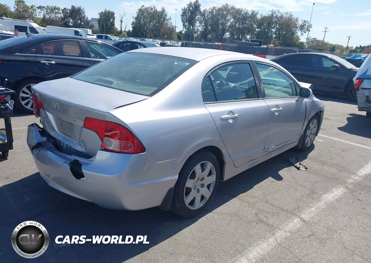 2007 Honda Civic Lx VIN:2HGFA16597H313992 - 4