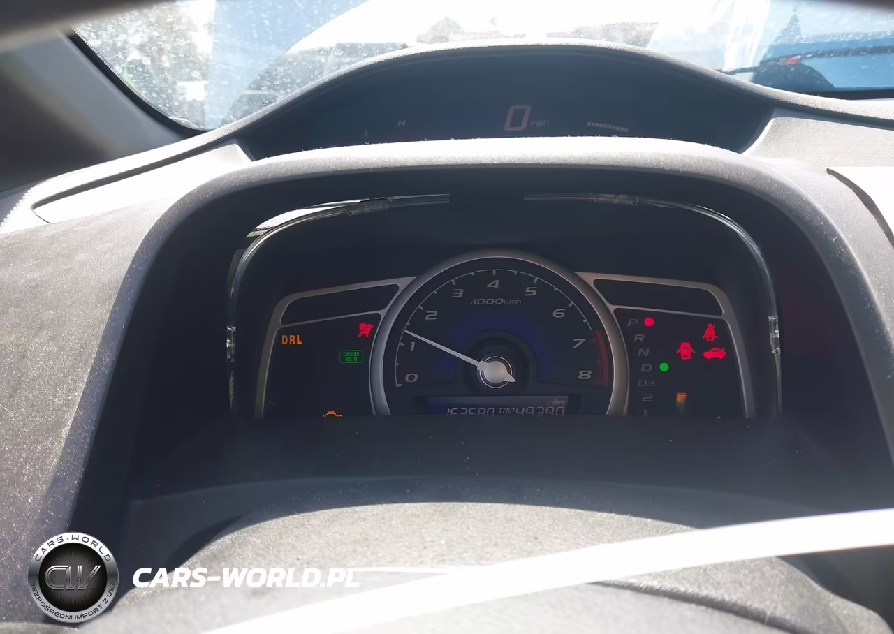 2007 Honda Civic Lx VIN:2HGFA16597H313992 - 7