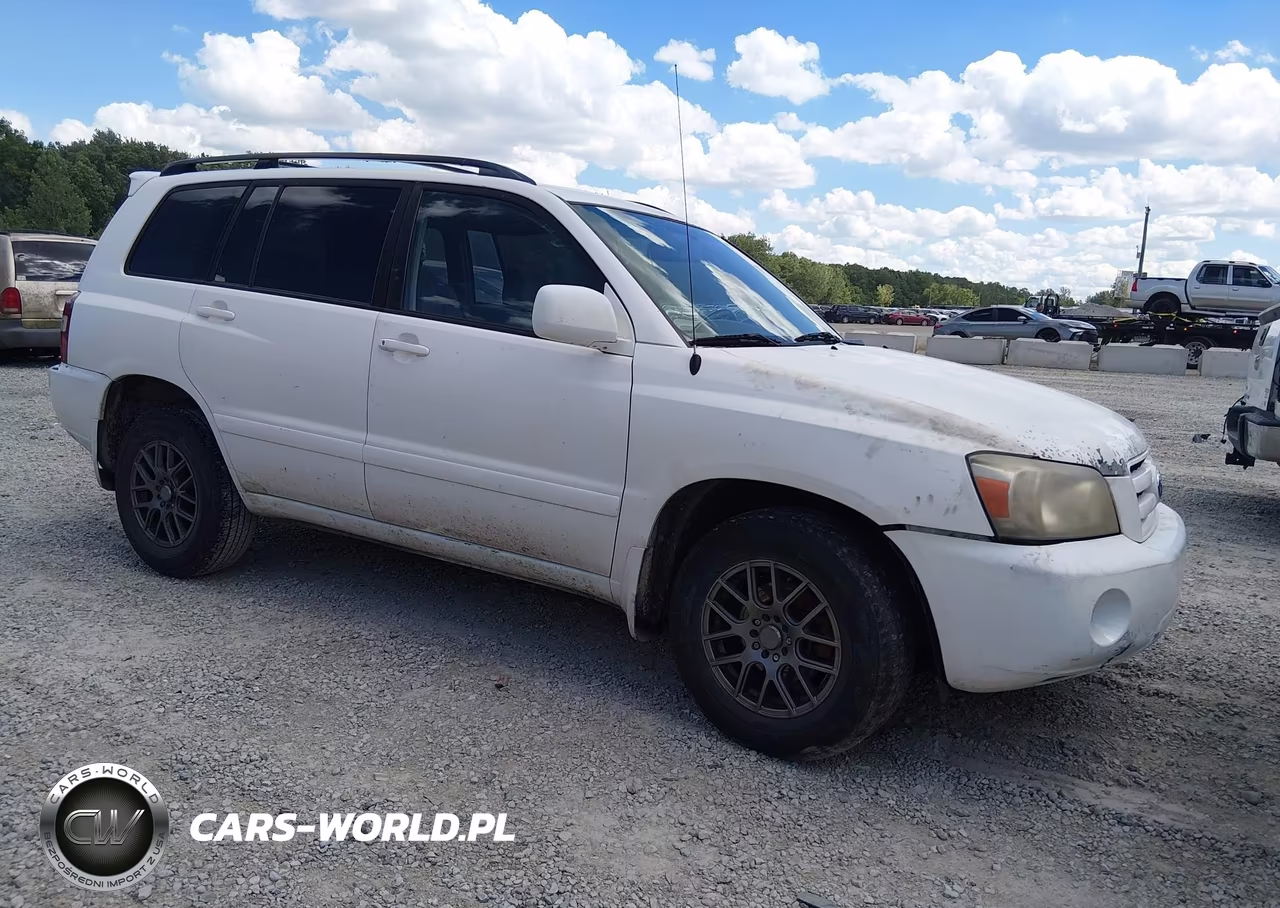 2007 Toyota Highlander V6 (2 Rows) (A5)
