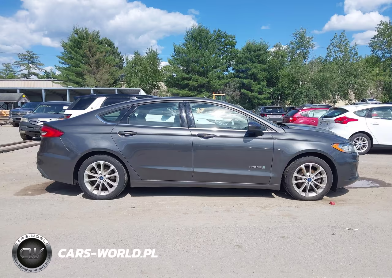 2019 Ford Fusion Hybrid Se VIN:3FA6P0LU7KR156954 - 13
