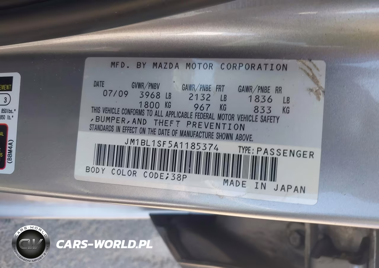2010 Mazda Mazda3 I Sport VIN:JM1BL1SF5A1185374 - 9