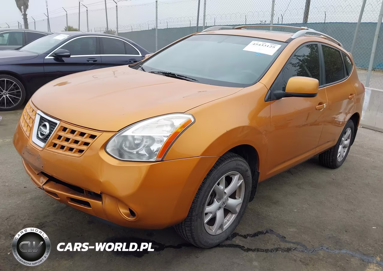 2008 Nissan Rogue Sl VIN:JN8AS58V18W111150 - 2
