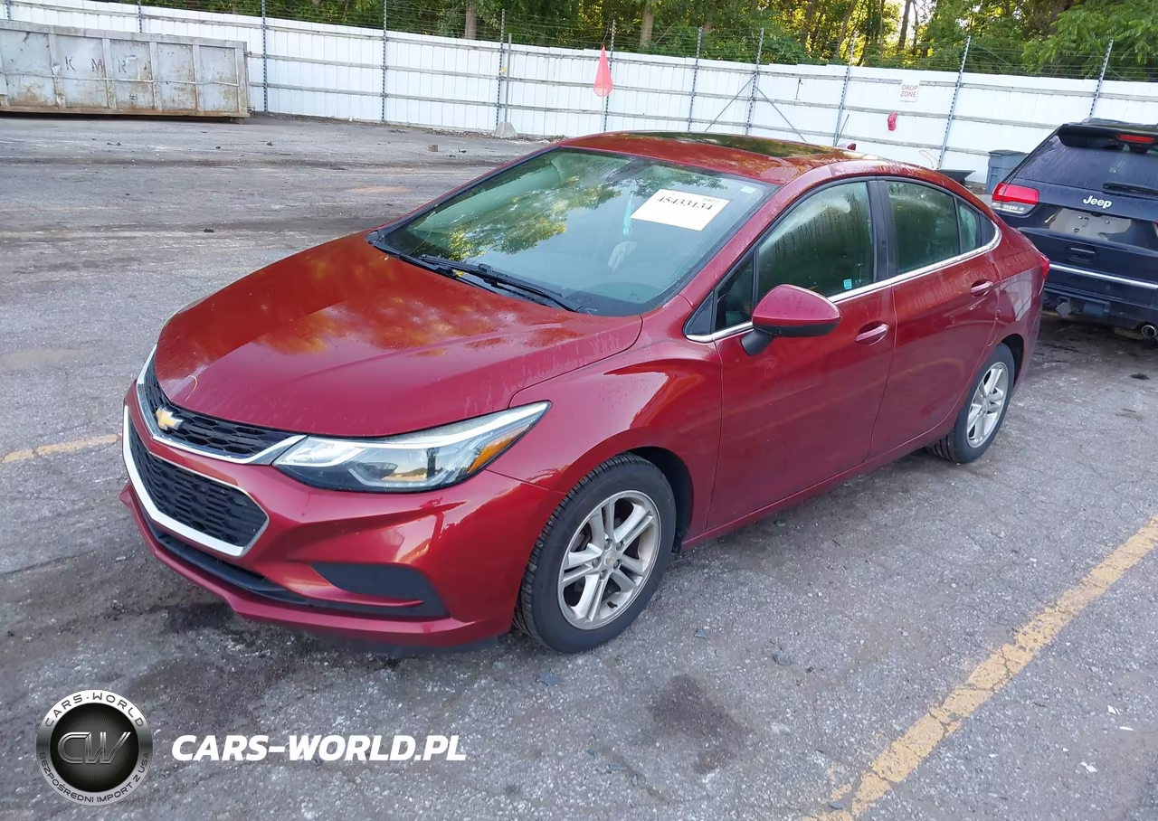2018 Chevrolet Cruze Lt Auto VIN:1G1BE5SM9J7124647 - 2