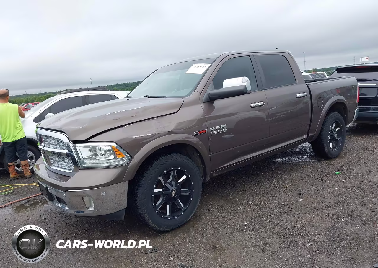 2018 Ram 1500 Laramie 4X4 5'7 Box VIN:1C6RR7NM3JS353900 - 2
